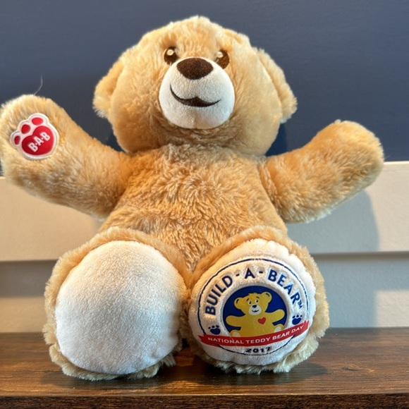 2017 national teddy bear day build a bear tan blonde color - Picture 2 of 8